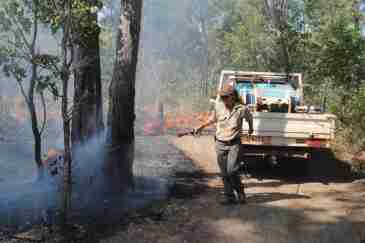 THE BURN! Putting in a Firebreak at Cobourg Coastal Camp